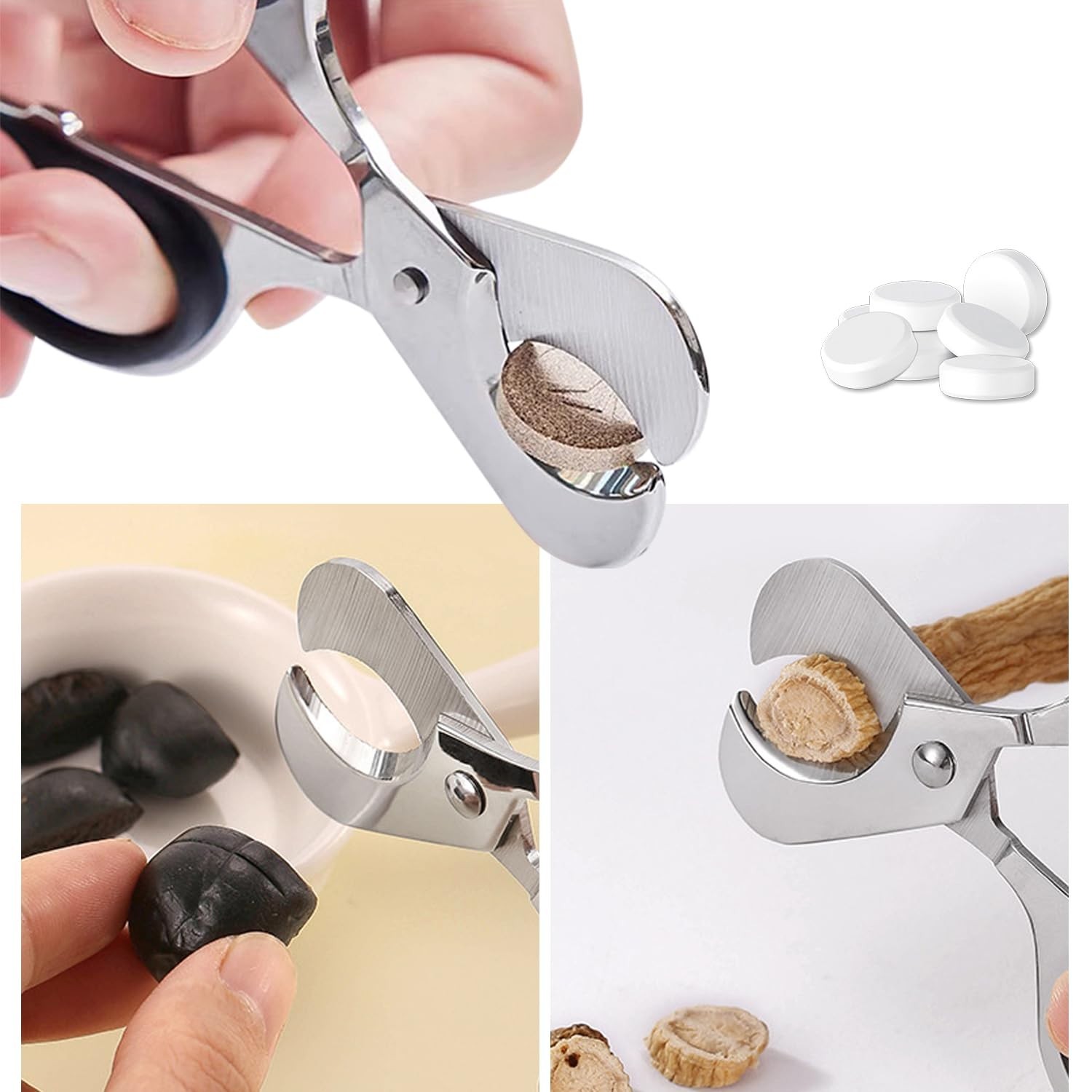 Pill Crusher & Splitter – Baby Medicine Tablet Grinder for Fine Powder, Pets & K