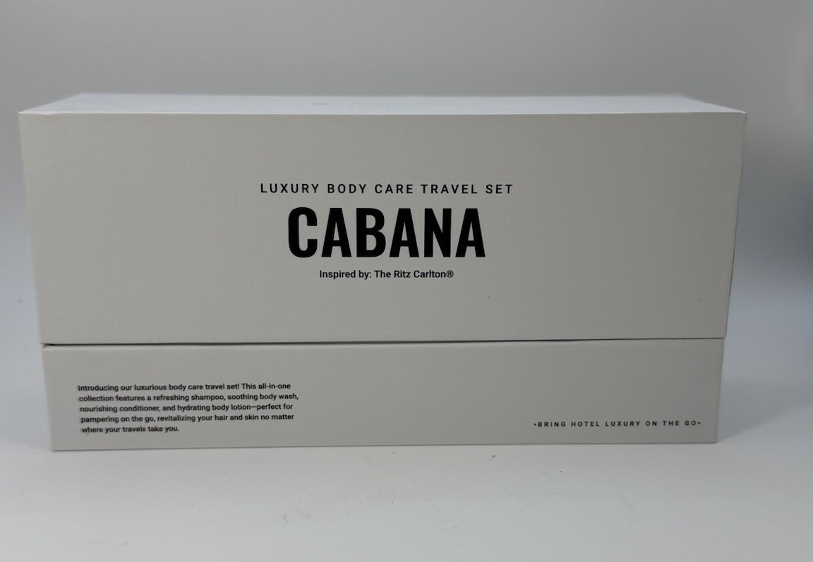 Hotel Collection Luxury Body Care Travel Set – CABANA (4 PC) 100 ML “The Ritz”