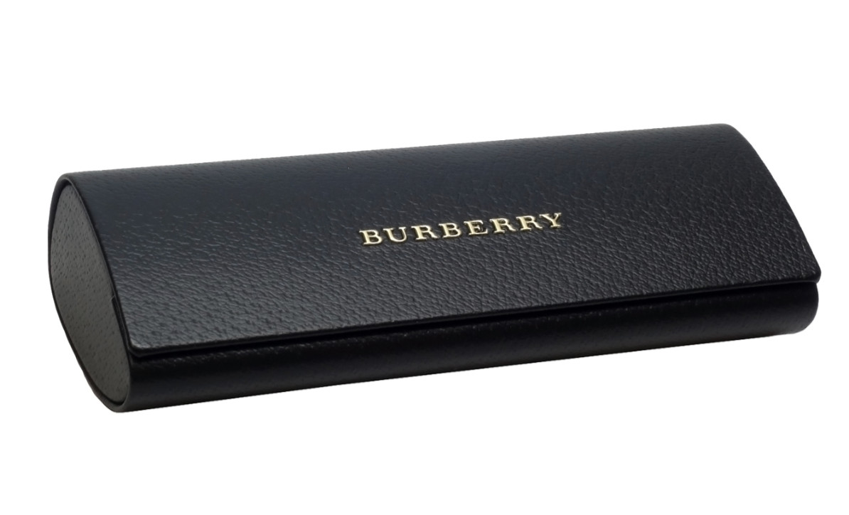 New BURBERRY YORK Eyeglasses B 1360 1017 51-21 145 Black & Gold Round Frames