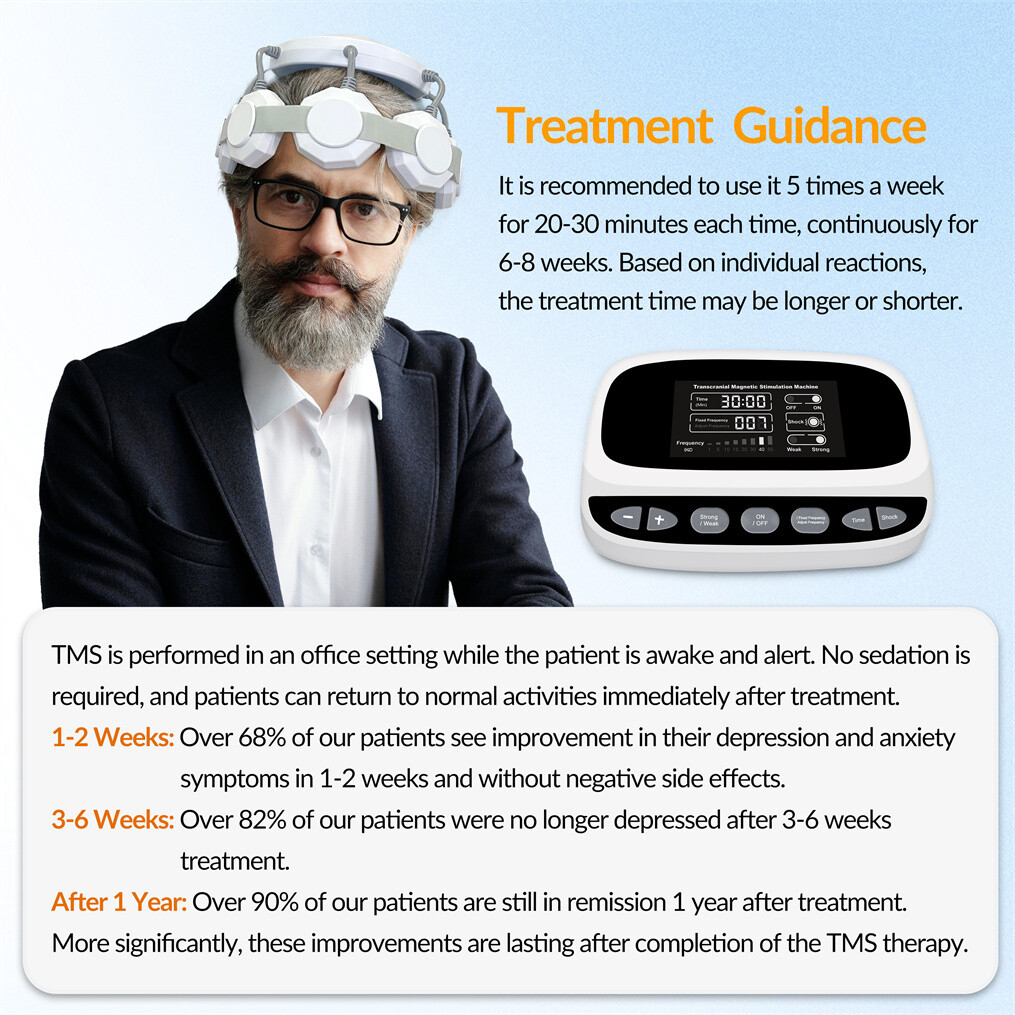 rTMS Machine for Depression Parkinson Stroke Alzheimer Autism At-Home