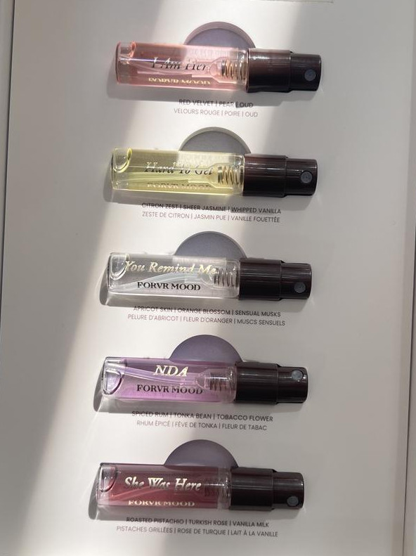 NIB 100% Authentic FORVR MOOD Perfume Discovery Set, 5 x 0.17 oz/ 3 mL