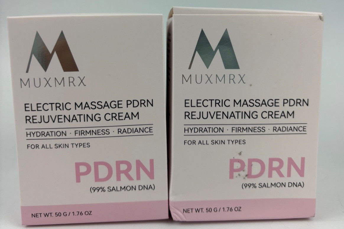 MUXMRX Elecric Massage PDRN Rejuventing Cream- 2 Pack -Exp 10/2028