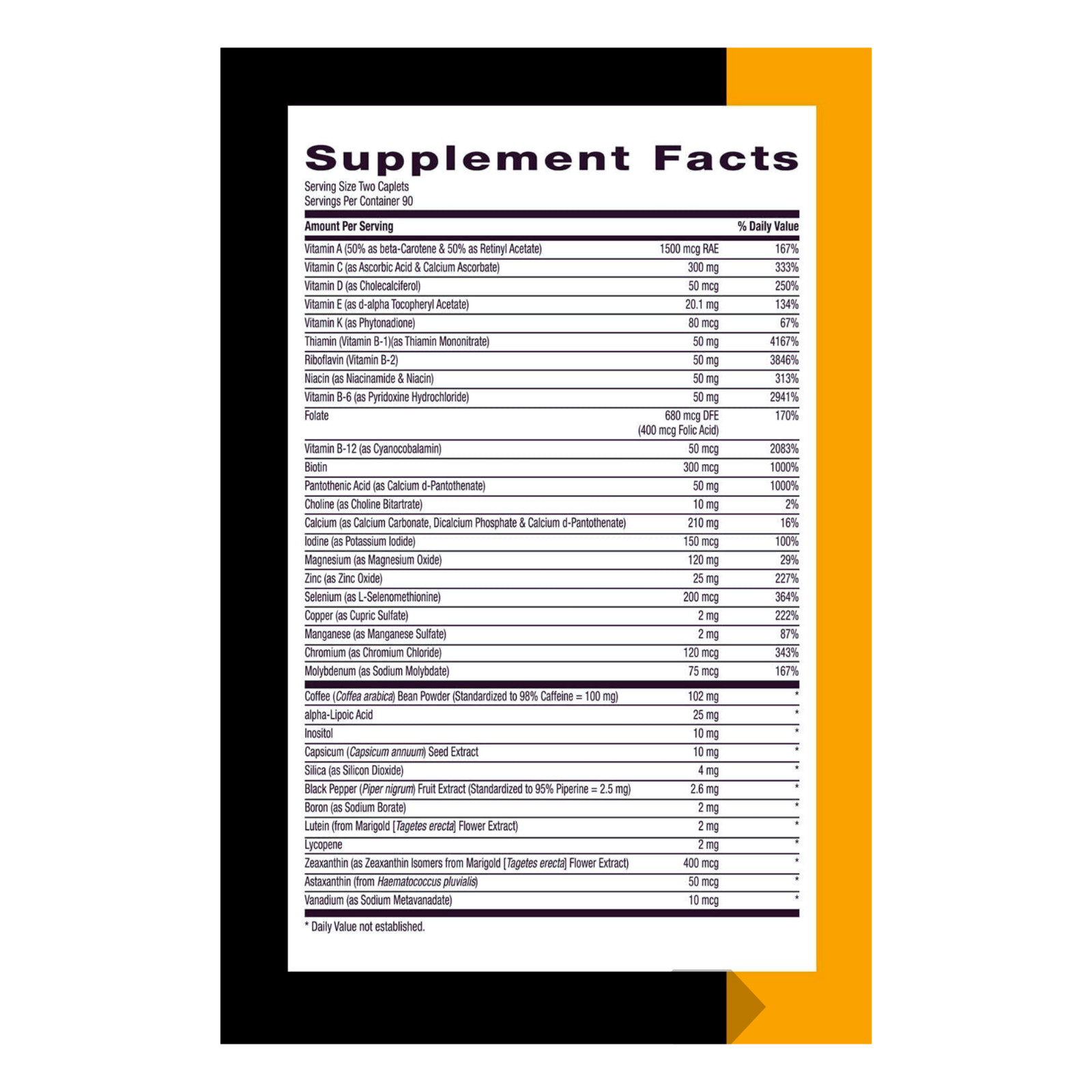 GNC Mega Men Energy & Metabolism Multivitamins, 1 bottle 180 ct.