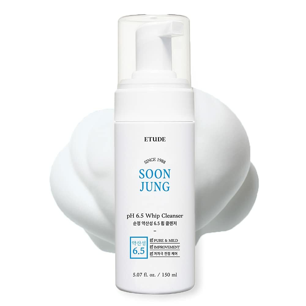 Etude House Soon Jung pH 6.5 Whip Facial Cleanser 150 ml