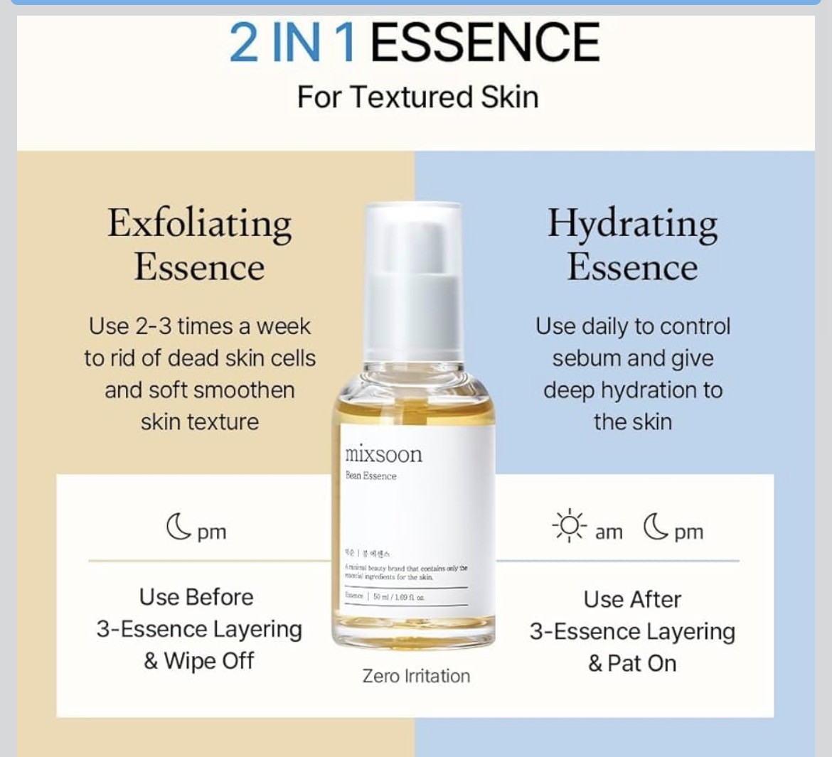 Mixsoon Bean Essence 50ml 1.69fl oz – US SELLER