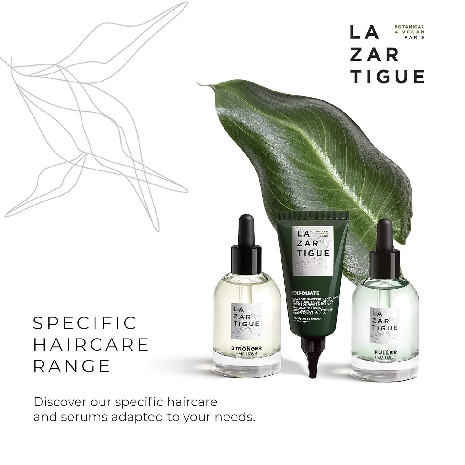 Lazartigue Fuller Hair Serum – 1.7 fl oz (50 ml)