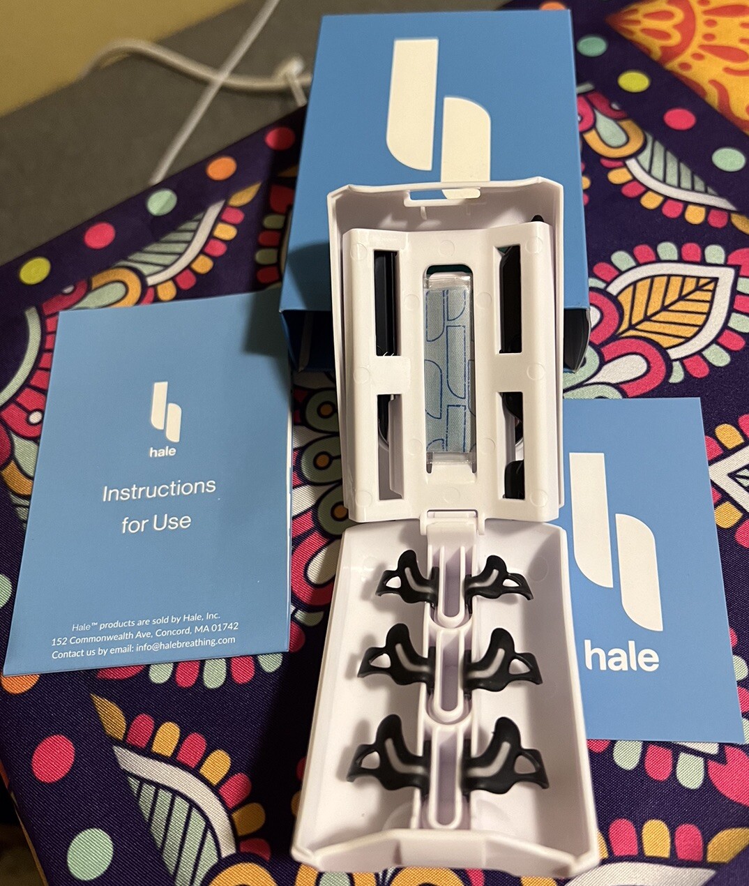 Hale Nasal Breathing Aid Starter Kit Daily Wear Dilator . BRAND NEW.