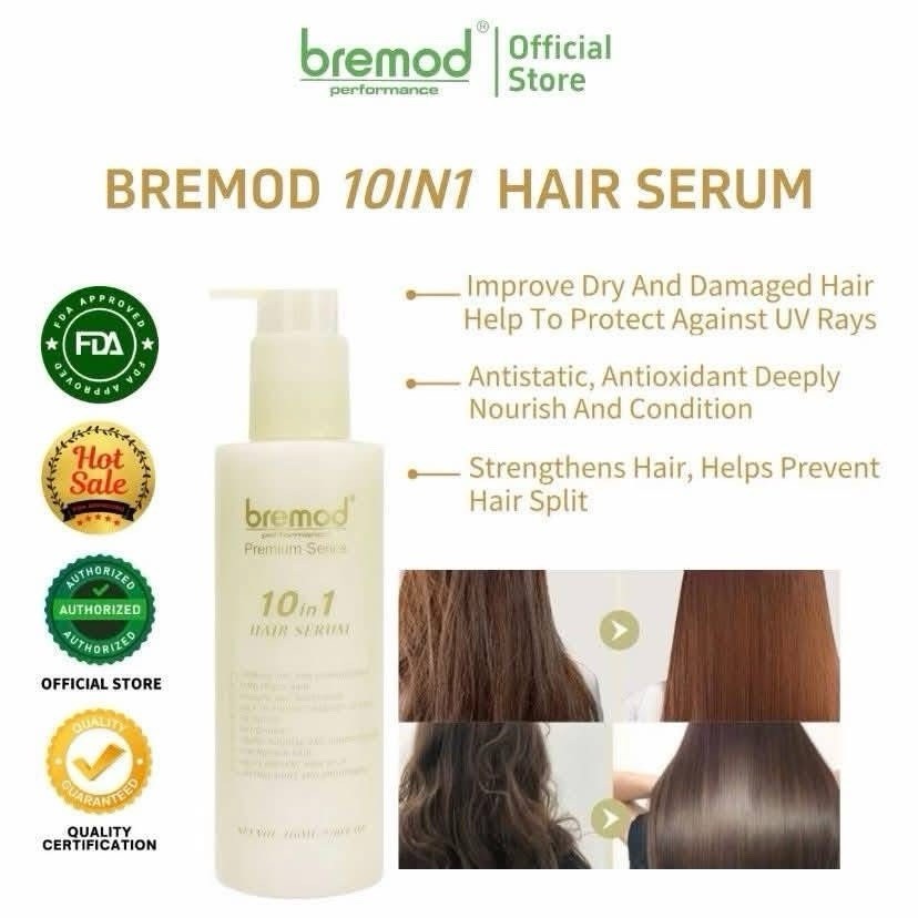 Bremod Premium Series 10 in 1 Hair Cream Serum – 210ml