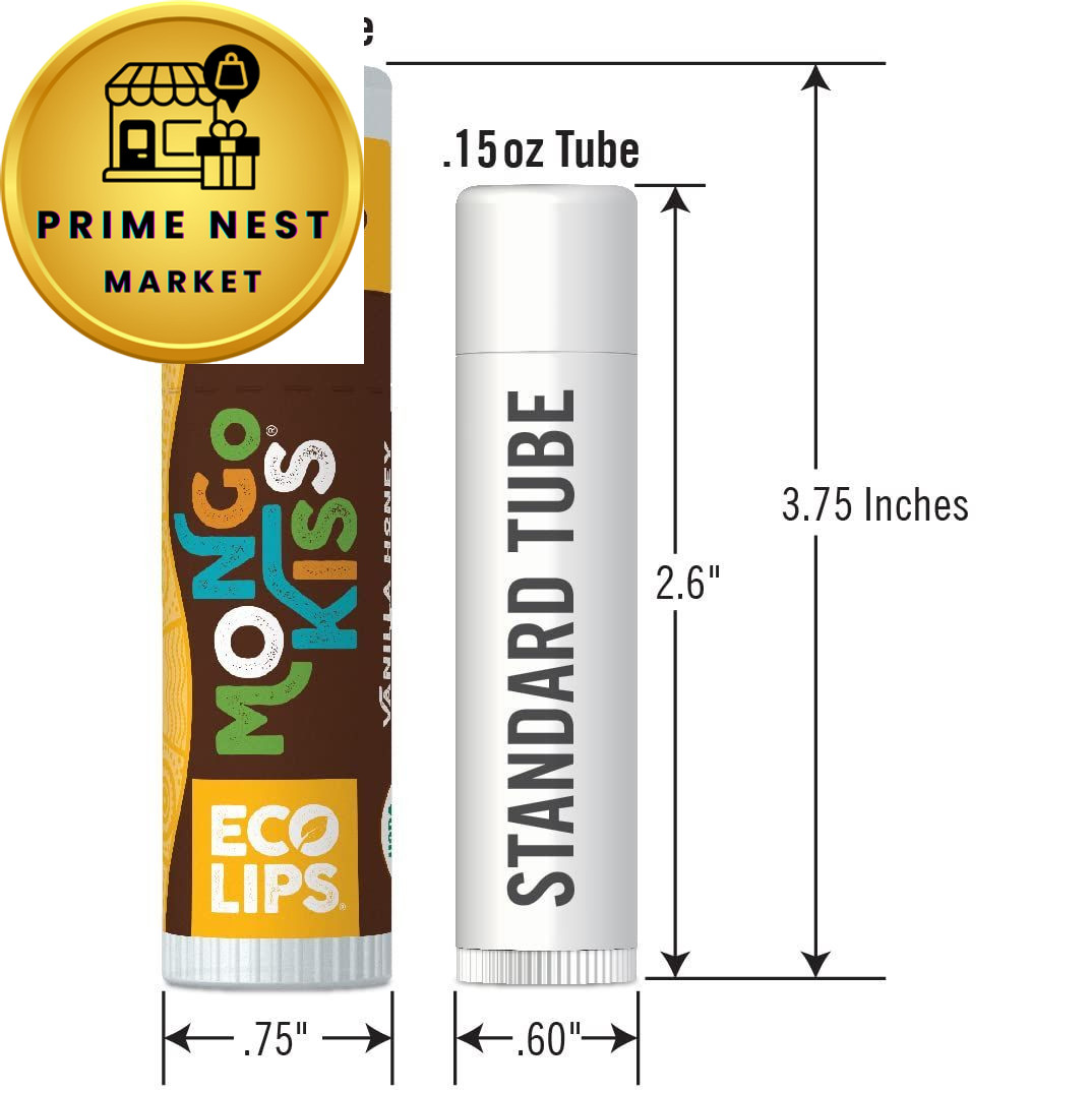 Eco Lips 1 Count (Pack of 4), Bl Orange, Yumberry, Strawberry Lav, Cherry