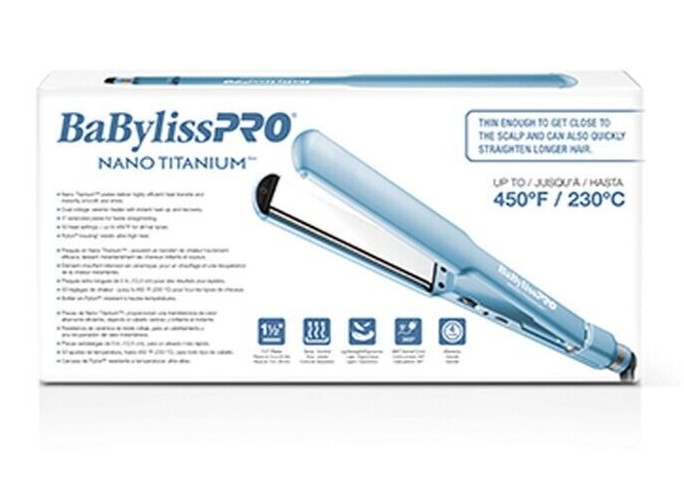 BaBylissPRO Nano Titanium 1½ » Ultra-Thin Flat Iron | BNT4073TUC