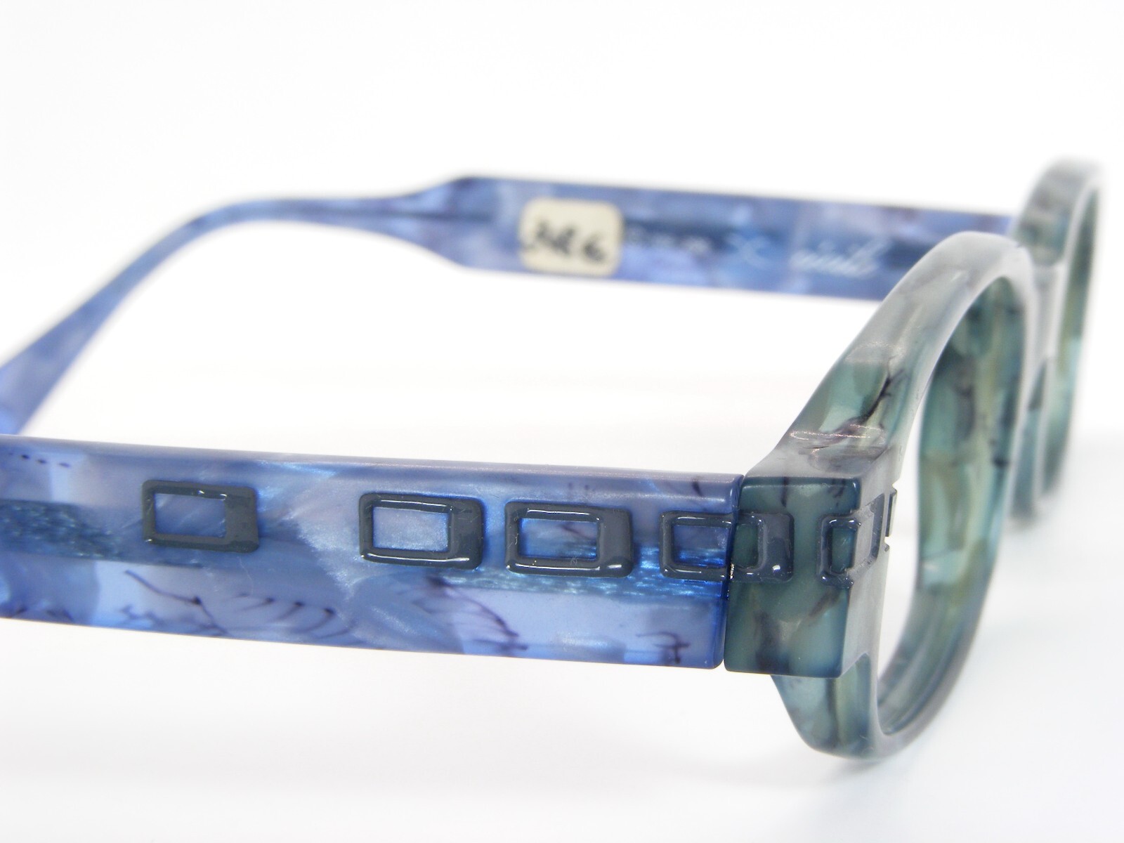 Cecile 182-0-0665/77 Matt Seafoam Green /Blue UNIQUE RARE EYEGLASSES 48-20-140mm