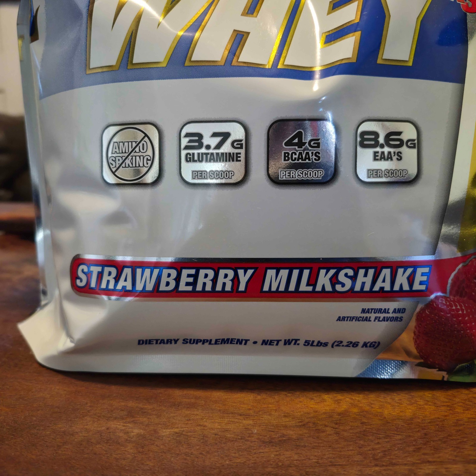 5lb Whey Protein NEW Strawberry Milkshake SEALED – Ronnie Coleman Brand
