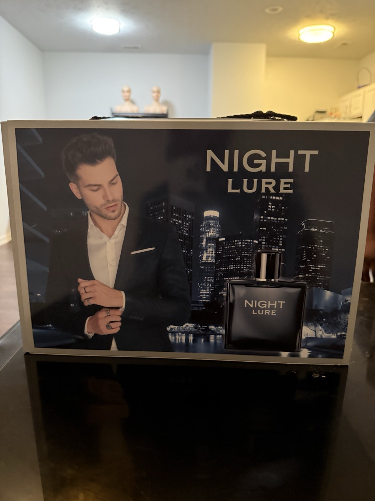 Night Lure Night Lure for Men Fragrance Gift Set Spray Regular Size 3.4 fl oz