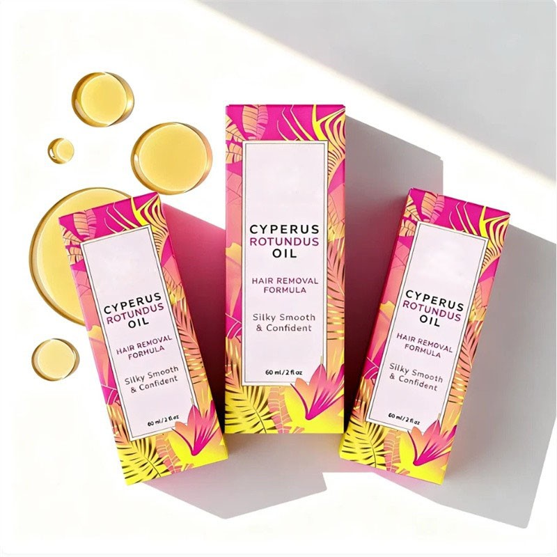 5PCS Cyperus Rotundus Oil – 60ml Natural Cyperus Rotundus Oil For Hair Removal