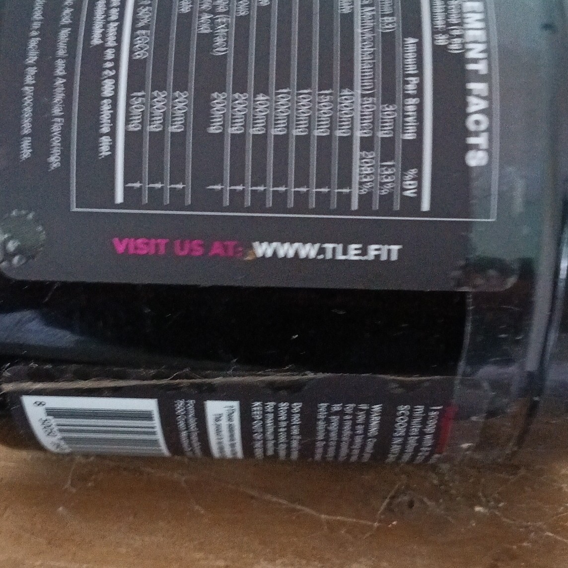 TLE fit DASH Pre-Workout Powder for Women, Bodybuilding, Grape Cherry 30 Serv