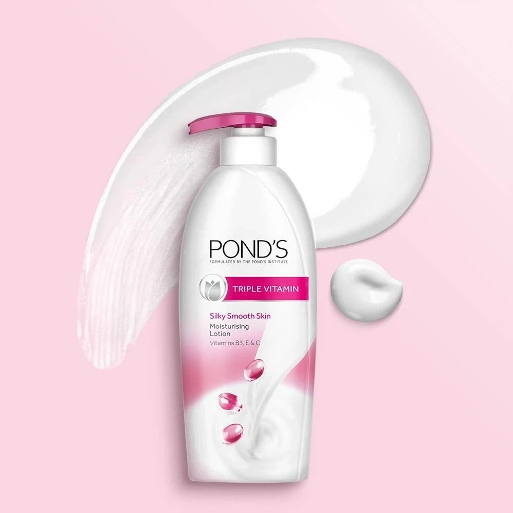 POND’S Triple Vitamin Moisturising Body Lotion 275 ml lotion for silky soft