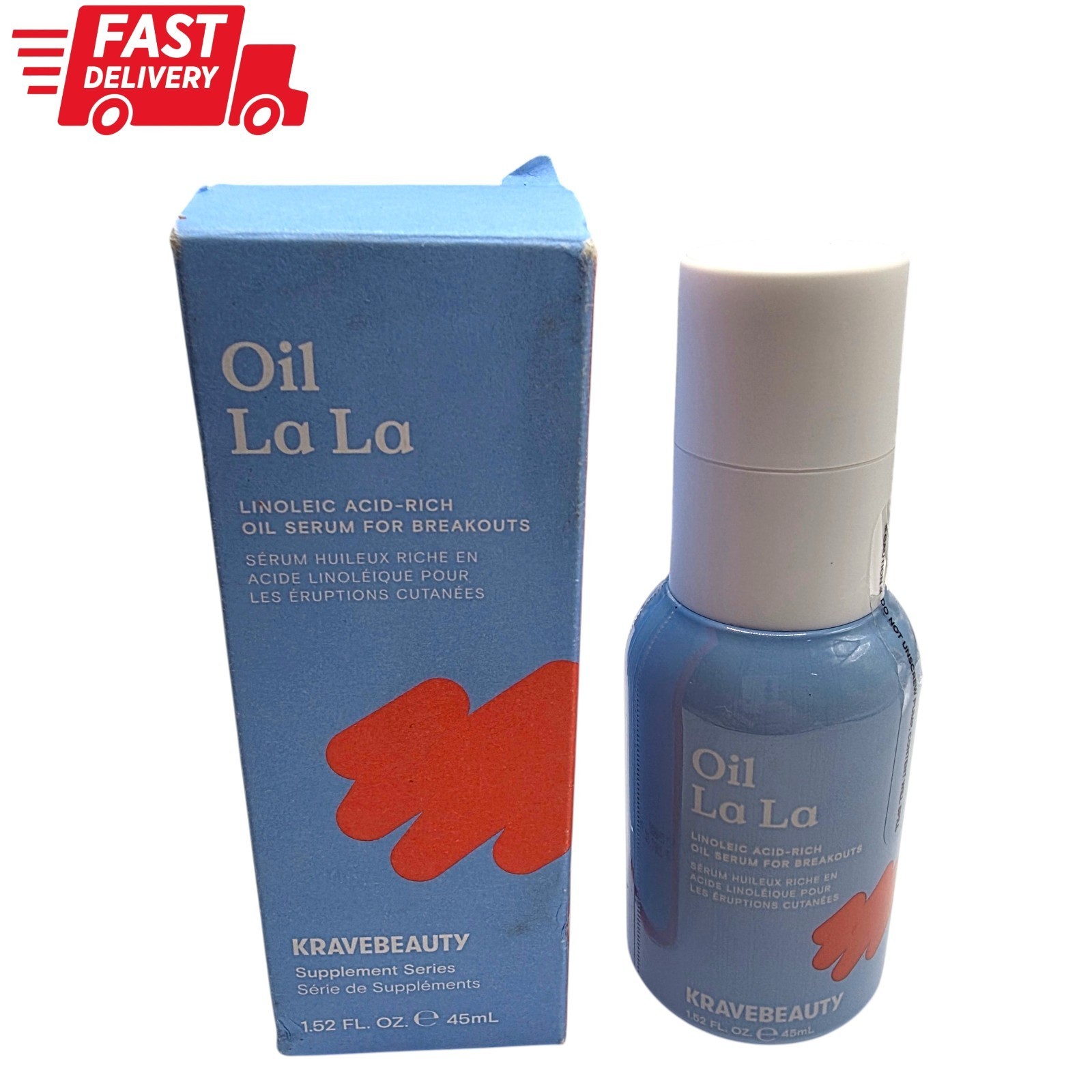 Oil La La Linoleic Acid-Rich Oil Serum for Breakouts Clogged Pores
