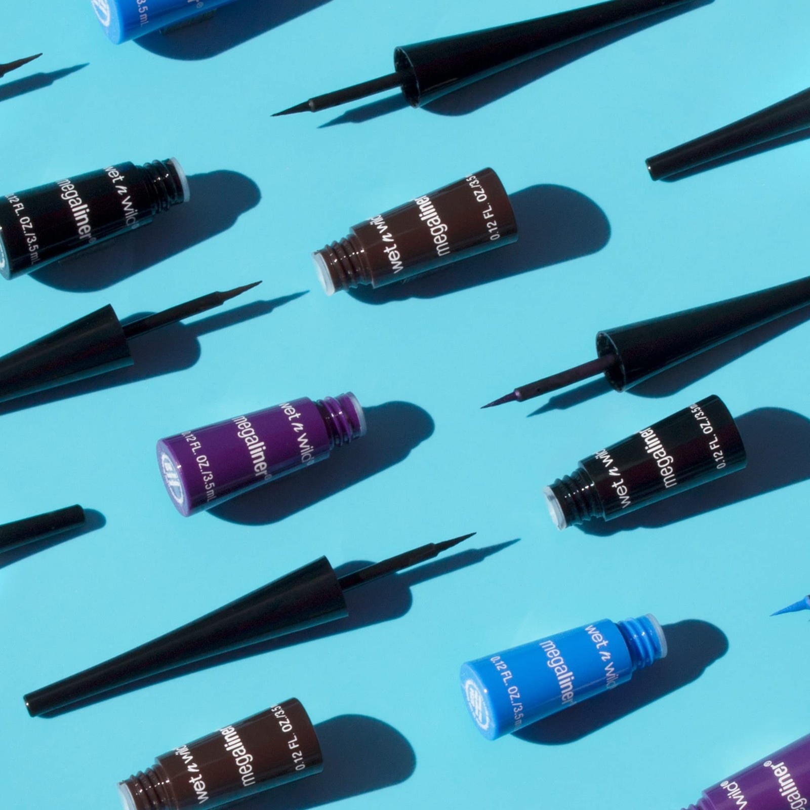 wet n wild MegaLiner Liquid Eyeliner – Dark 1 Count (Pack of 1), Brown