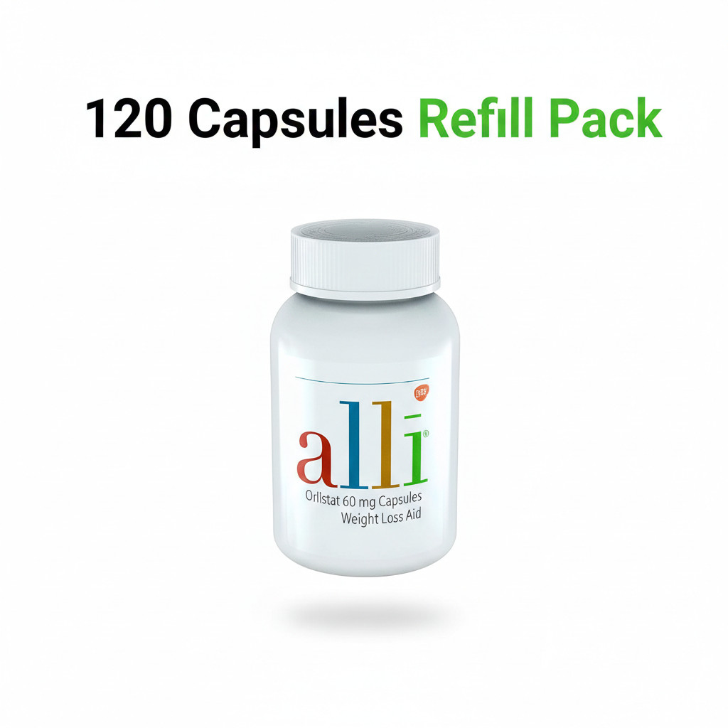 Ali Weight Loss Aid 120 Capsules Refill Pack EXP: 06/2026