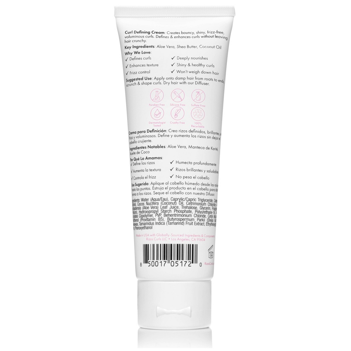 Rizos Curls Defining Cream – 10 fl oz