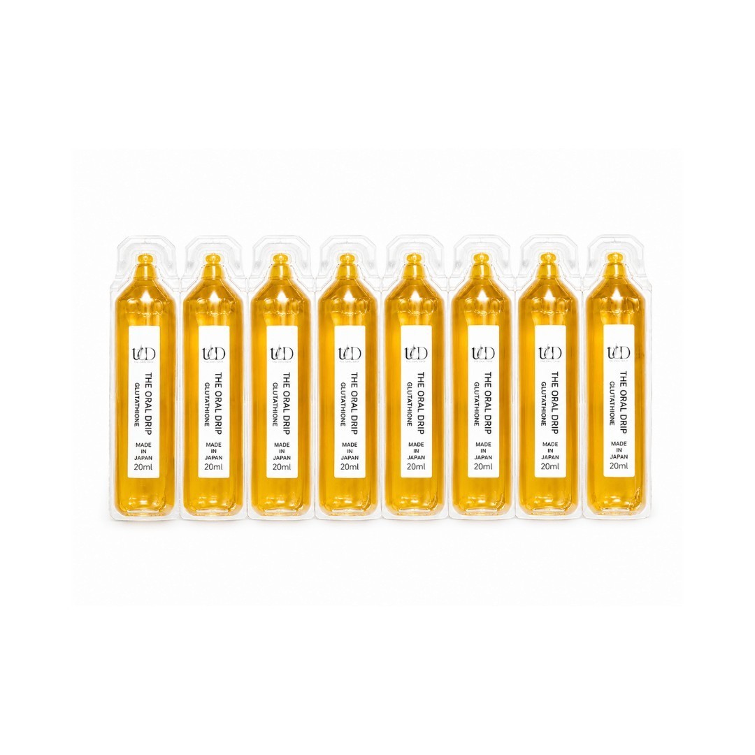 The Oral Drip Premium Glutathione Wellness Drink Ampoules 20ml x 8 Pack
