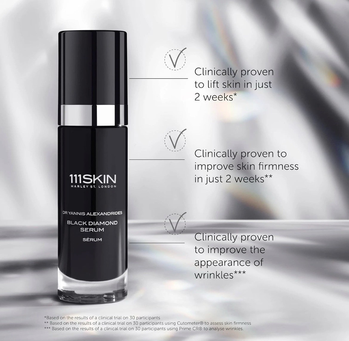 NEW 111Skin Black Diamond Serum 30 mL / 1.01 oz Full Sz