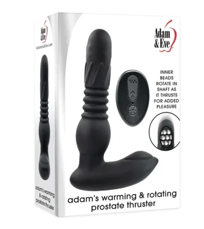 Adam’s Warming & Rotating Prostate Thruster – by Adam & Eve