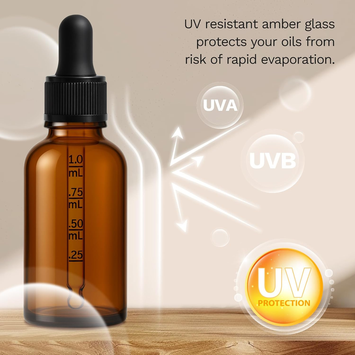 12 Pack, 1 Oz Tincture Bottles with Dropper, Amber Glass Dropper Bottle Leakproo