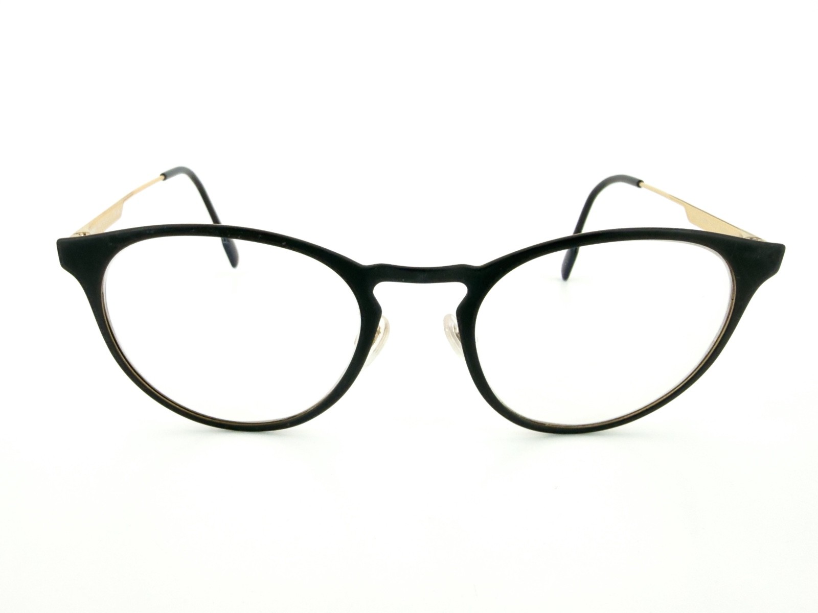 NICE Burberry 1360 Eyeglasses FRAMES 1017 Black 51[]21-145 Gold Italy L944