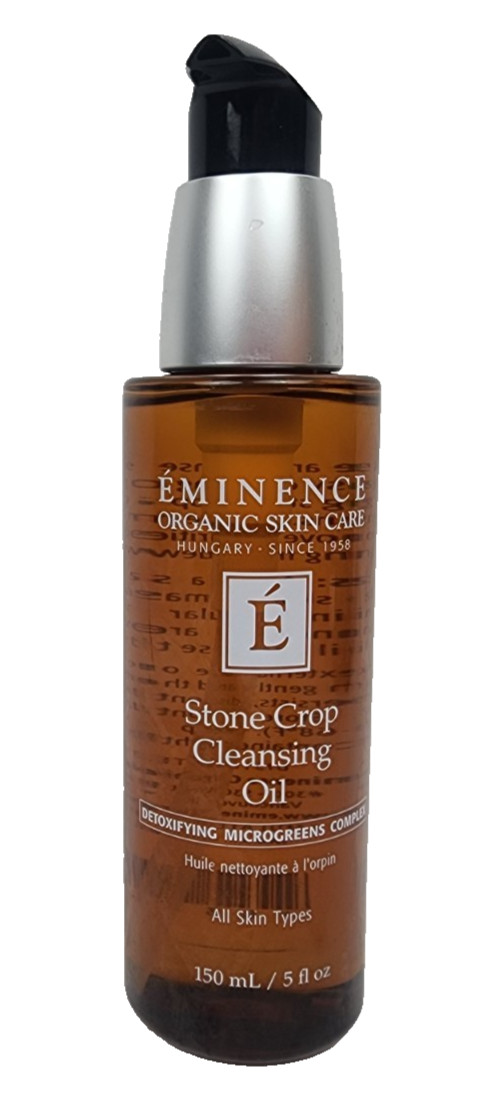 Eminence Organics Stone Crop Cleansing Oil 5.0 fl oz New, No Box All Skin Types