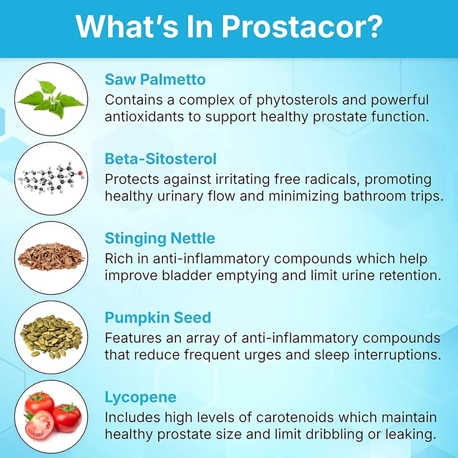 Natural Prostate Support Supplement – Non-GMO, Vegan, Gluten-Free, 30ct