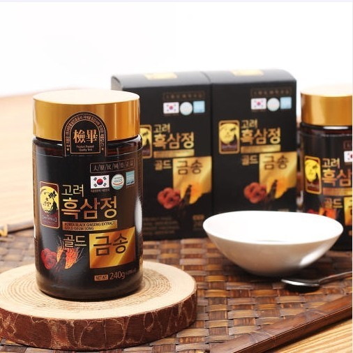 Korea Black Ginseng Extract Gold GEUN SONG 240g x 4EA panax ginseng