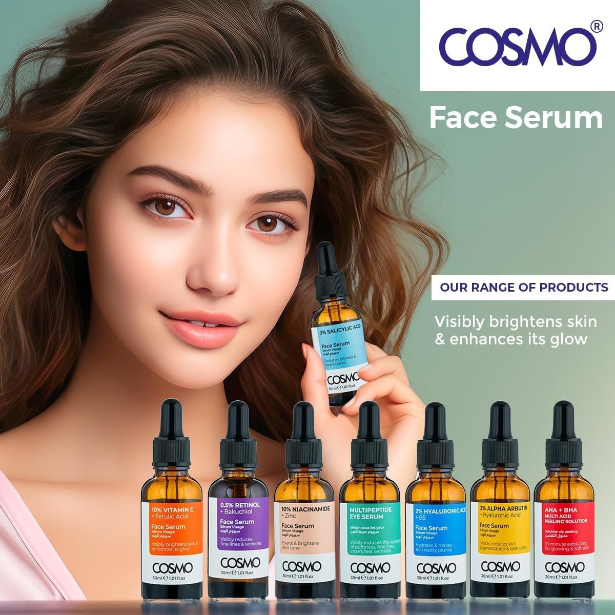 CD COSMO DESIGNS 2% Alpha Arbutin + Hyaluronic Acid Reduce Skin Pigmentation
