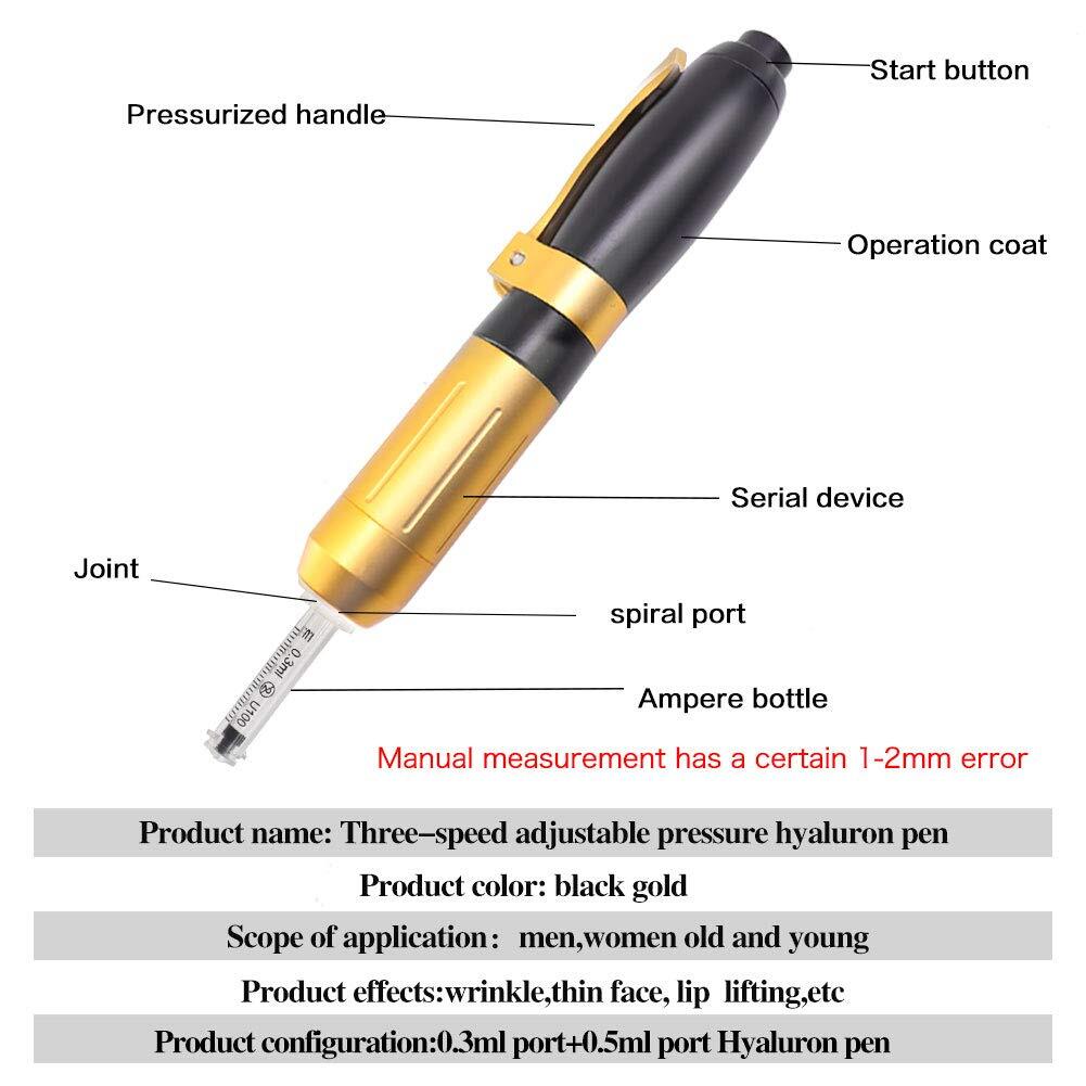 2 in 1 Stretch Marks Removal Pen Two Head with Disposable 0.3ml & 0.5ml Tubes