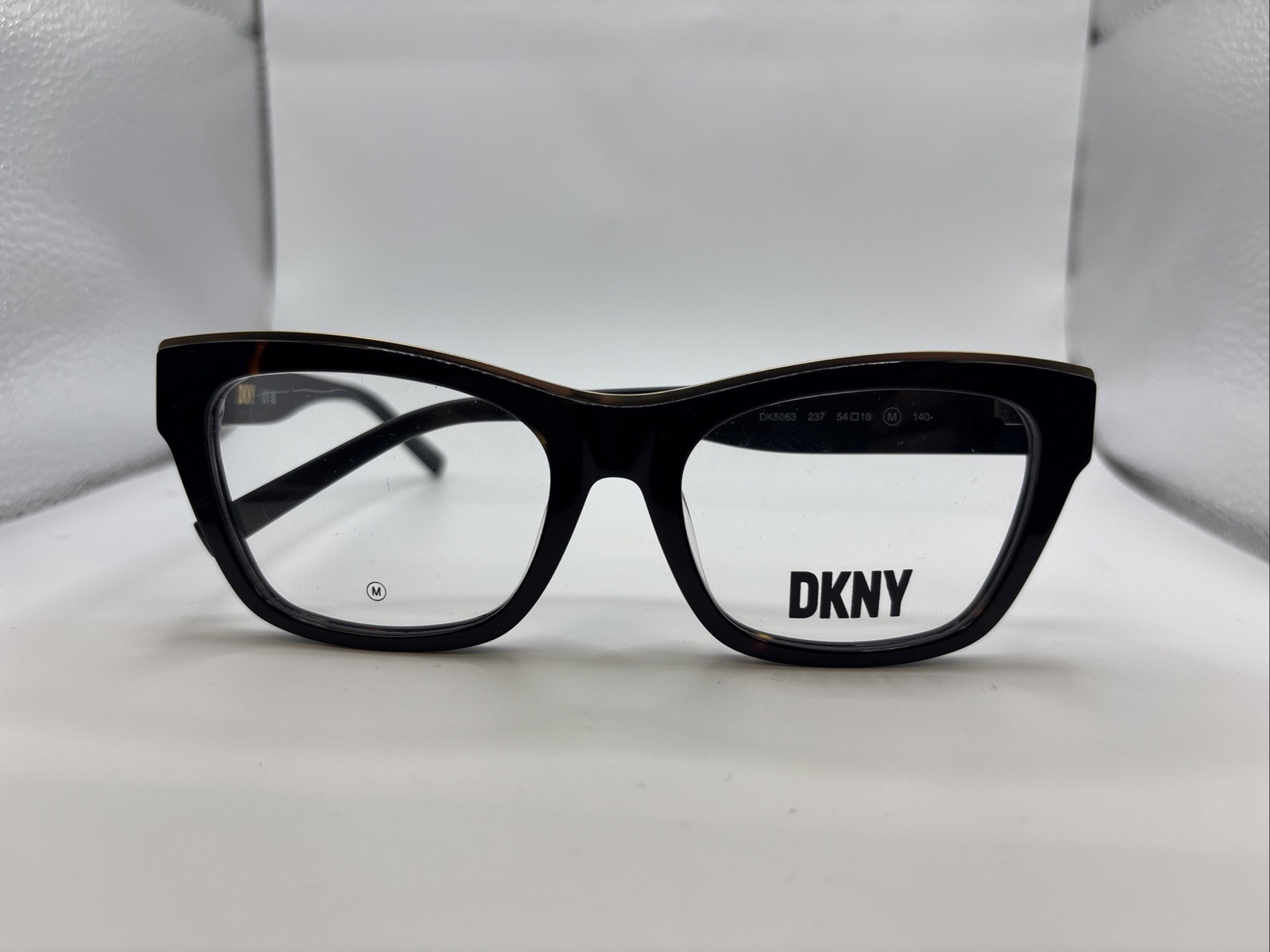 DKNY DK5063 237 54/18 M 140 Women’s Full Rim Tortoise/Gold Eyeglass Frames