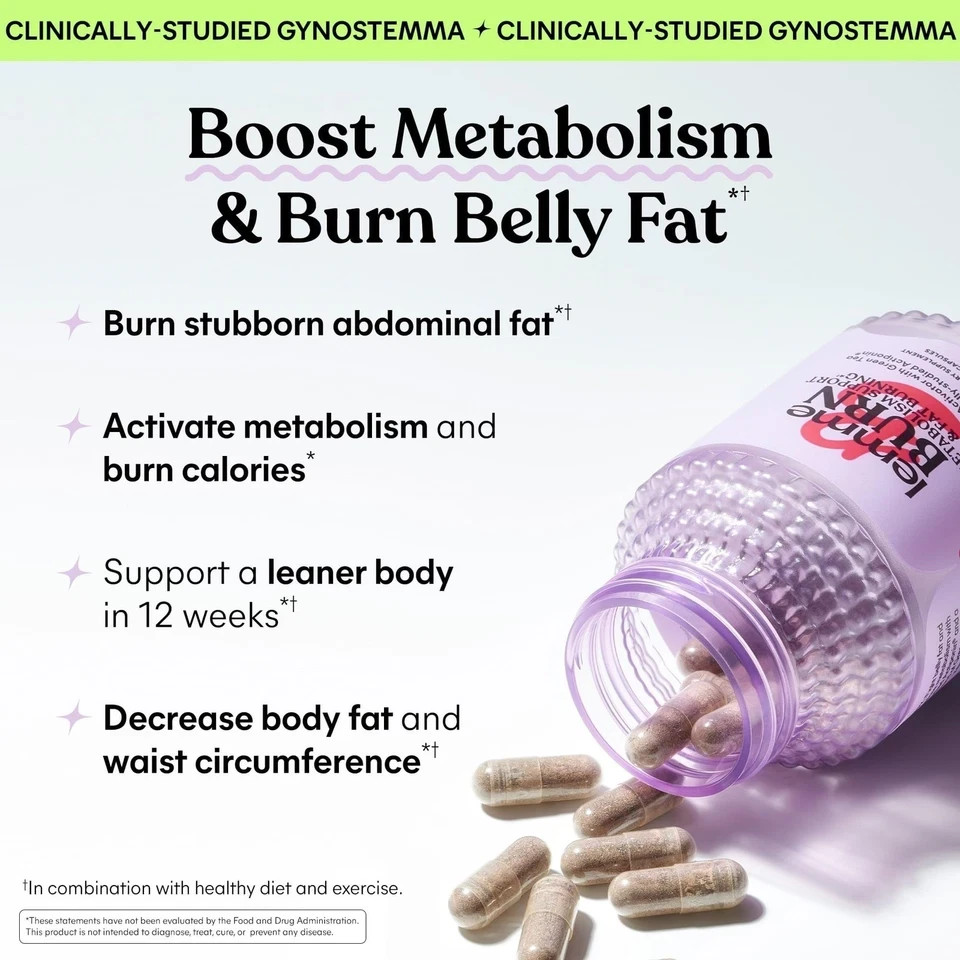 Metabolism Belly Fat Burning + AMPK Activating Supplement for Me… Lemme Burn