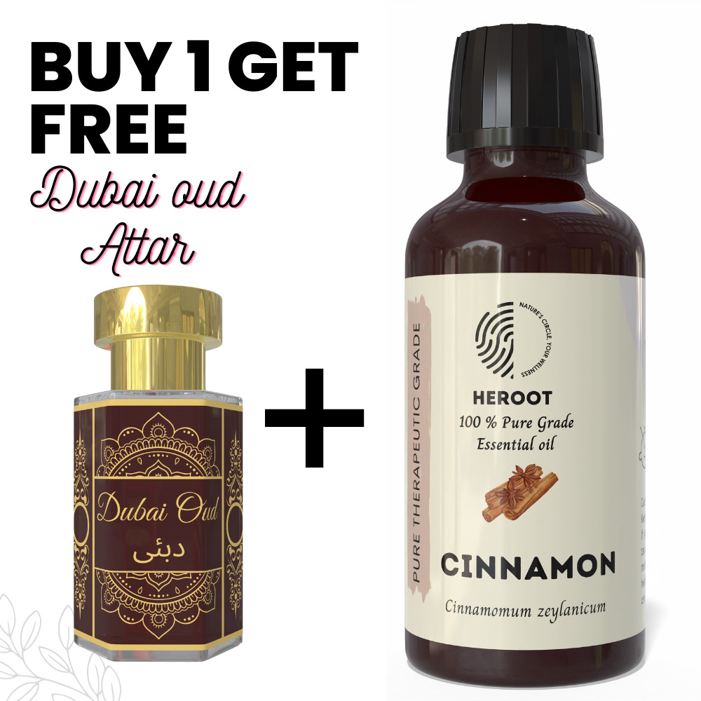 Cinnamon Essential Oil 10ml Aromatherapy Diffuser Home Fragrance DIY +Free Attar