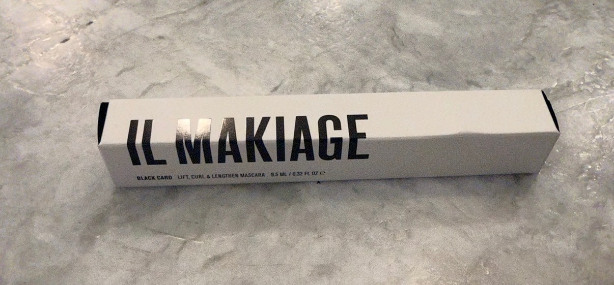 NEW |IL Makiage Mascara Lift Curl Lengthen Black Card Full Size 9.5 ml/0.32fl oz