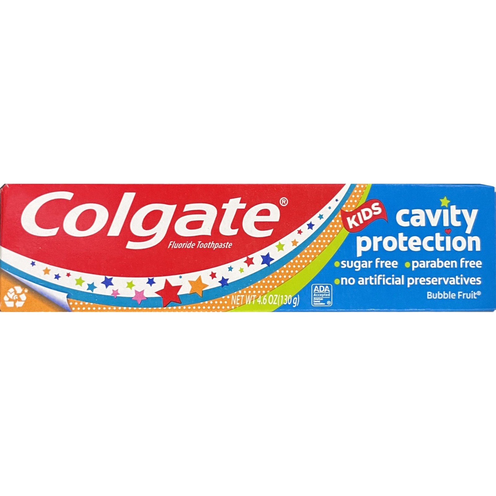 Colgate Kids Toothpaste w/ Fluoride, Bubble Fruit Flavor, 4.6 oz 5 Pack EXP 2/27