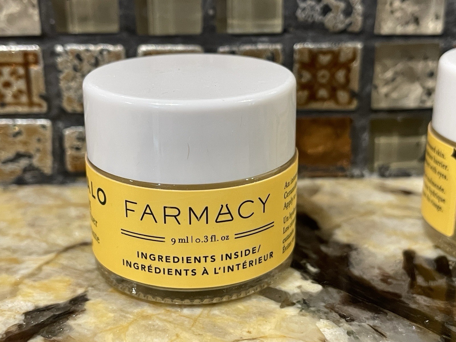 Bundle 3 FARMACY HONEY HALO ULTRA HYDRATING CERAMIDE MOISTURIZER 0.3oz ea- 0.9oz