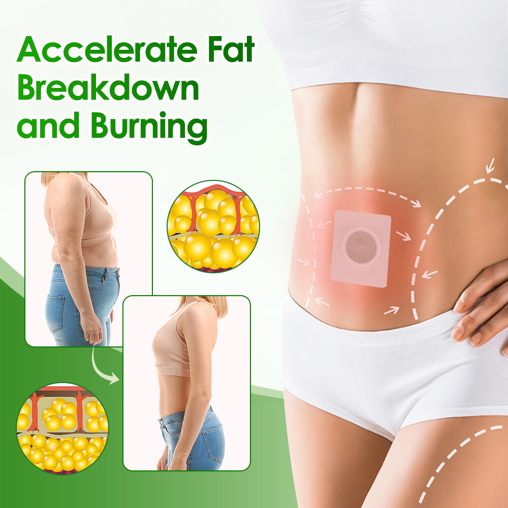 60PCS Slim Patch For Weight Loss Belly Slimming Diets Pads Detox Burn Fat USA