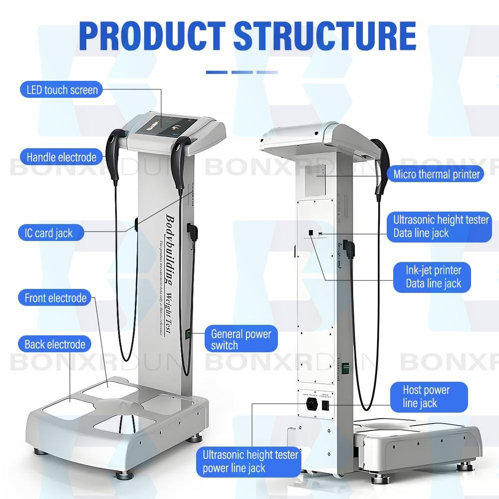inBody analyzer machine Fixed Digital Bmi Composition Scan Fat Scale Full Body
