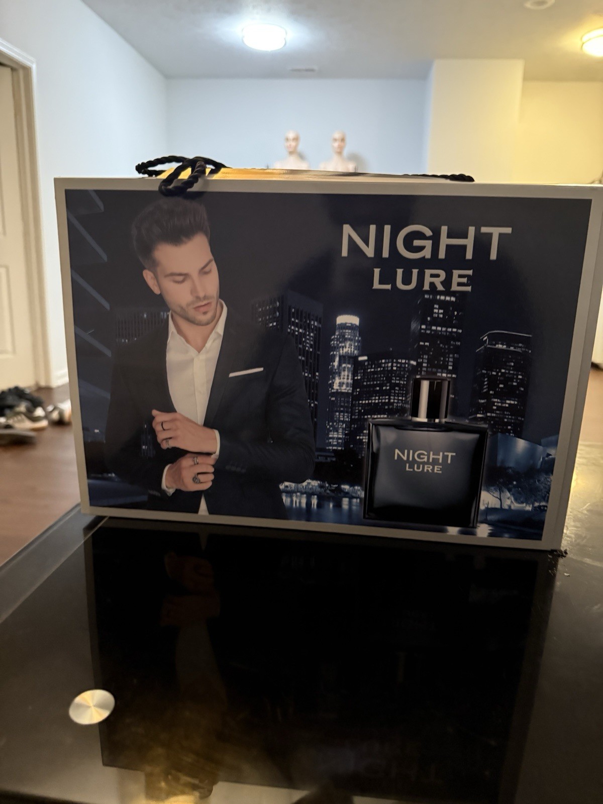 Night Lure Night Lure for Men Fragrance Gift Set Spray Regular Size 3.4 fl oz