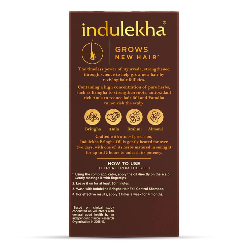 Indulekha Bringha Ayurvedic Hair Oil 50ml Herbal Hair & Scalp Care