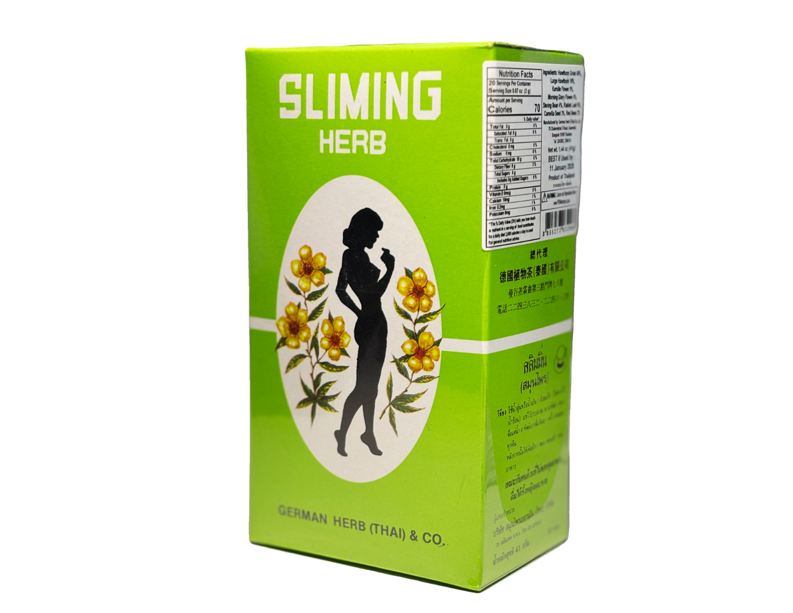 German Herb Sliming Herb/Slimming Tea/Thai Herbal Tea – 24 Boxes (1,200 Teabags)