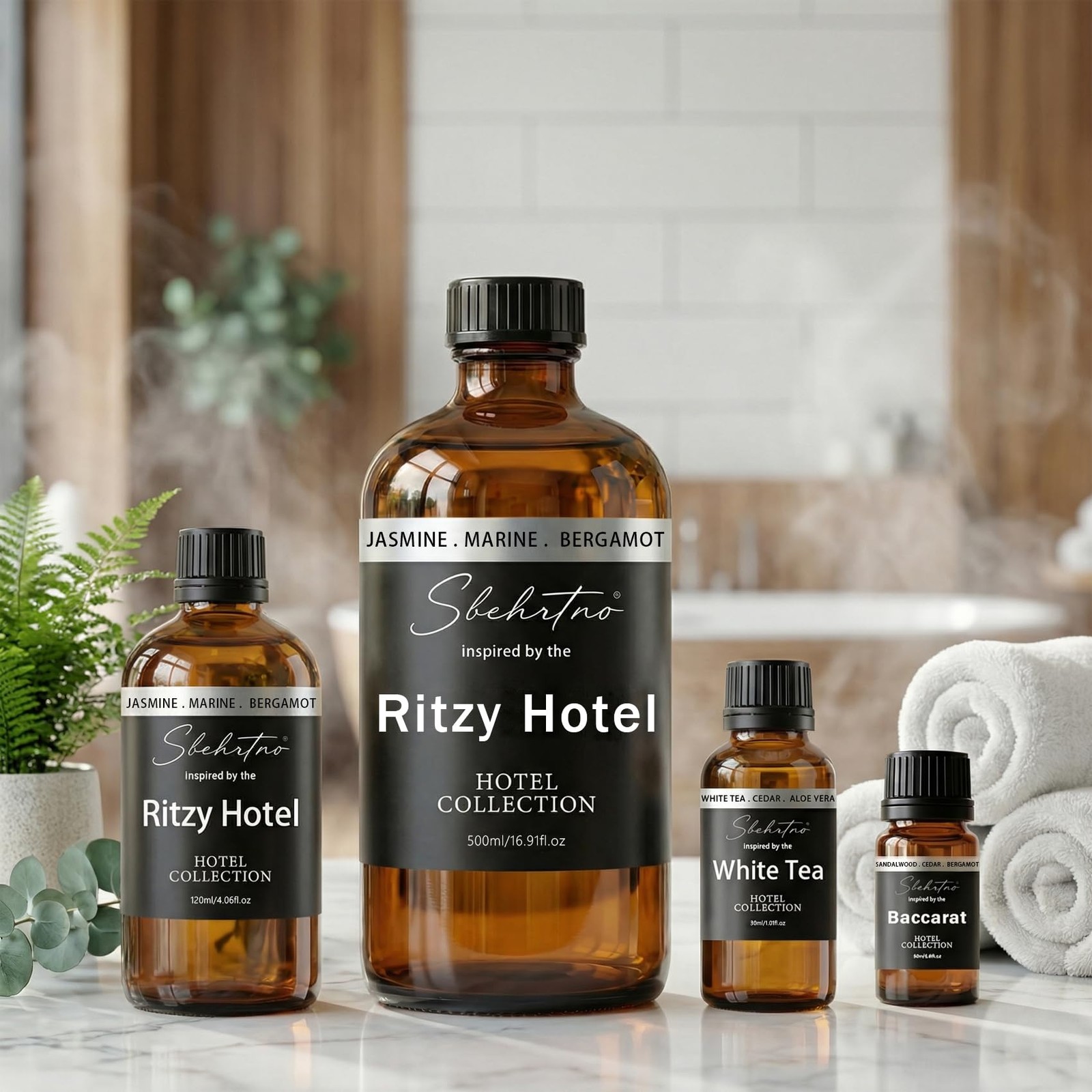 Sbehrtno Hotel Collection Diffuser Oil – Inspired 0.34 Fl Oz (Pack of 1), 0