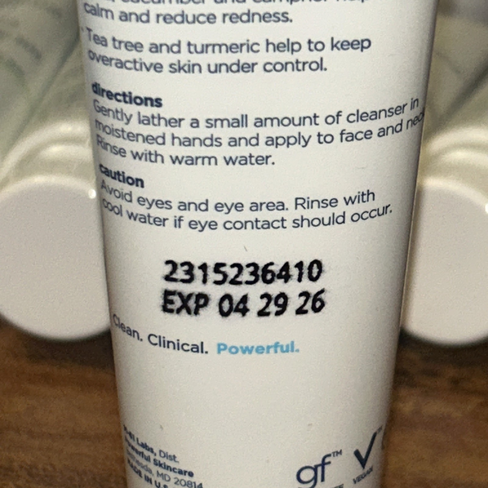 Lot of 12 M-61 PowerSpot Cleanse Face Cleanser 1.7 oz Each – NEW – EXP 04/2026