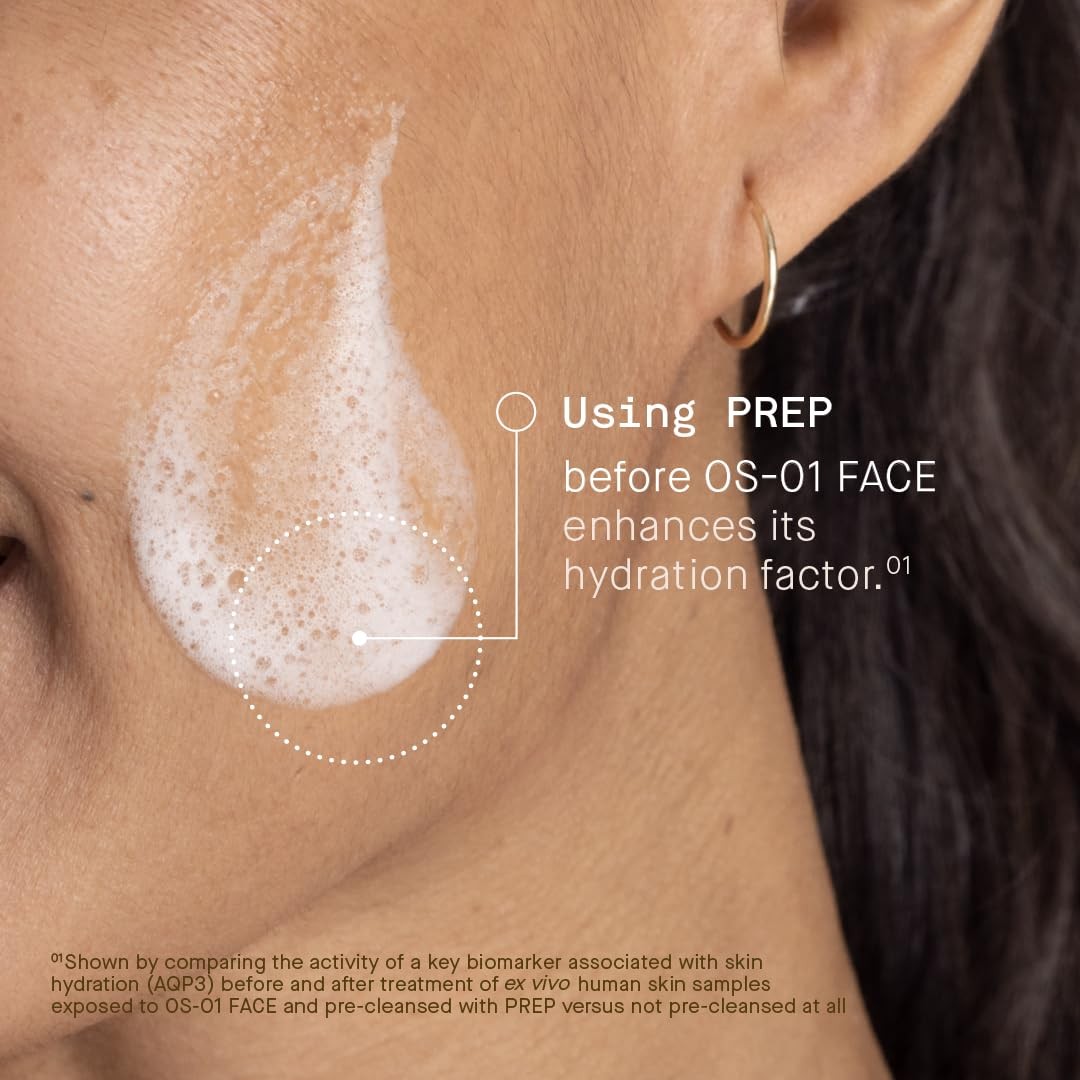 OneSkin PREP Facial Cleanser to Exfoliate and Support Skin Balance