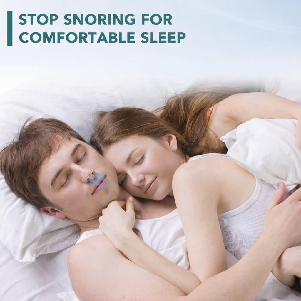 Anti Snoring Nose Vent 8 Nasal Cones Nasal Dilator to Stop Snoring – Effectiv…