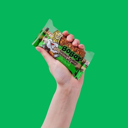 Bobo s Coconut Almond Chocolate Chip Oat Bar, 3 Ounce, 12 Per Box, 4 Per Case